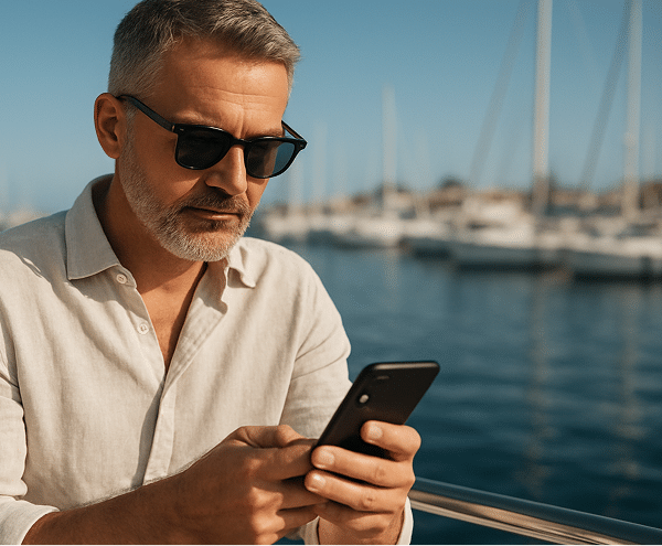 Bei Seaphoria Yachts gibt es auch an Wochenenden und Feiertagen einen direkten Ansprechpartner, der bei Problemen sofort unterstützt.
